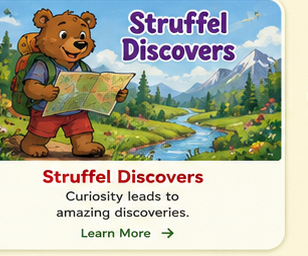 Illustrated Struffel Discovers book cover